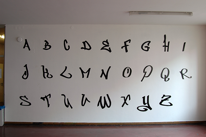Prager Alphabet von Kai Schiemenz